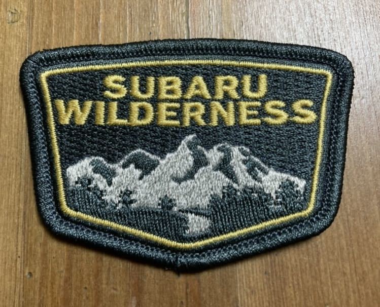 スバル USA Subaru ワッペン パッチ 日本未発売 usdm 正規品　アメリカスバル限定　パッチ 北米 wilderness _画像1