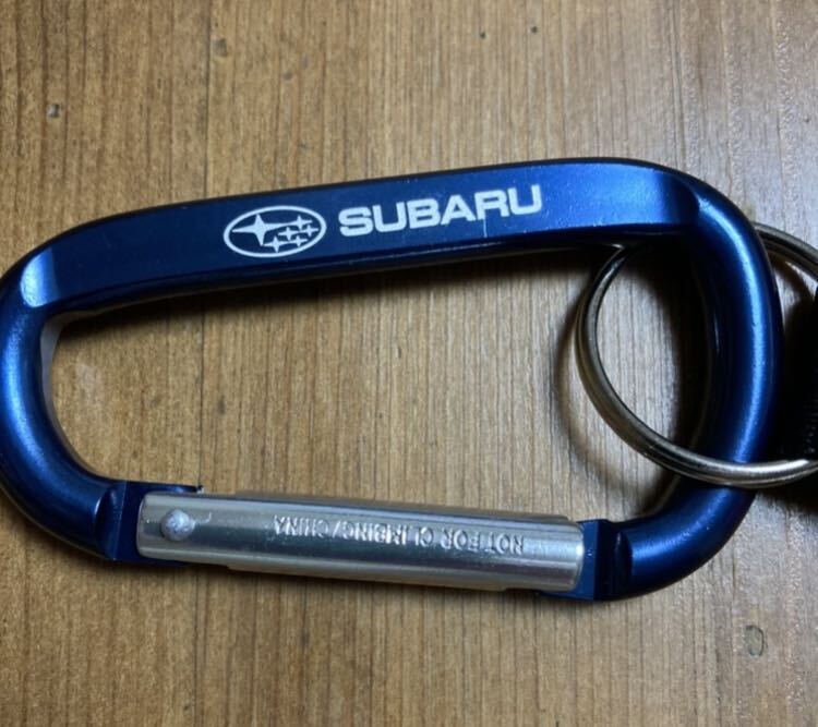 US スバル 北米スバル 限定 キーホルダー usdm キーチェーン カラビナ アメリカスバル正規品 Subaru カラビナ付き 新品未使用 key holder_画像3