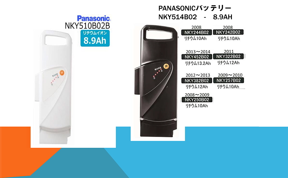 新品Panasonic 電動アシスト自転車用 16Ah 25.2V リチウムイオンバッテリーNKY325B02へ互換　充電器付き_画像5