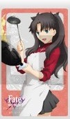 劇場版 Fate/stay night [Heaven’s Feel] × ufotable cafe コラボレーションカフェ 限定 描き下ろし 柄 アクリルチャーム 【遠坂 凛 】_画像1