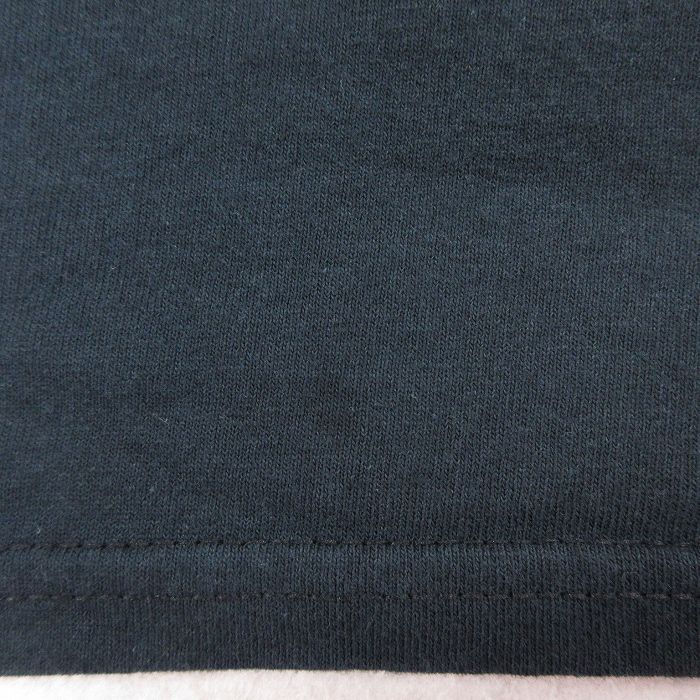 XL/古着 半袖 ビンテージ Tシャツ メンズ 00s バイク ワニ コットン クルーネック 黒 ブラック 24may10 中古_画像8