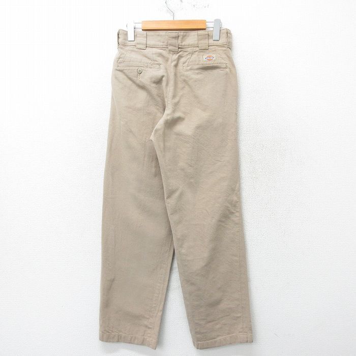 W30/古着 ディッキーズ Dickies ワーク パンツ メンズ ベージュ カーキ 24may14 中古 ボトムス ロング_画像3