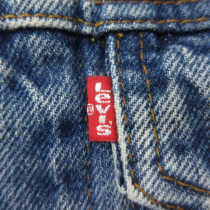 M/古着 リーバイス Levis 70506 長袖 ジージャン メンズ コットン 紺 ネイビー デニム spe 24may16 中古 アウター Gジャン ジャケット_画像3