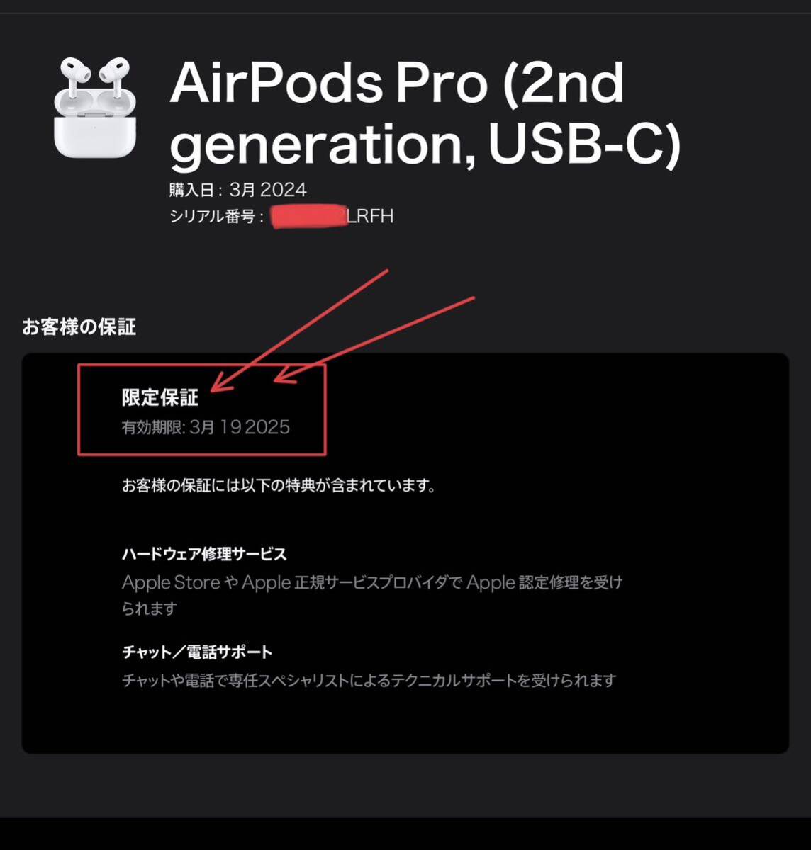 動作品◆純正◆Apple AirPods Pro 第2世代 USB-C★エアポッズ プロ 第二世代 充電器 ケース MTJV3J/A A2968＿Ｃ4_画像2