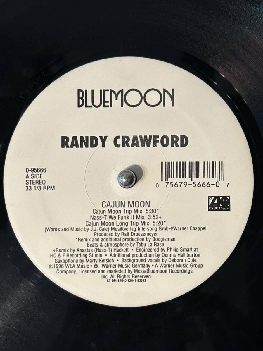 RANDY CRAWFORD / Cajun Moon (12') 90's R&B_画像2
