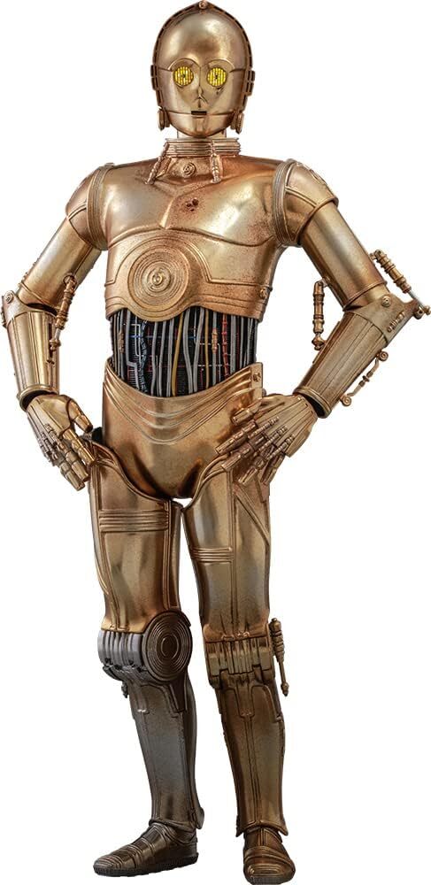 ホットトイズ ムービー・マスターピース DIECAST スター・ウォーズ エピソード6/ジェダイの帰還 C-3PO 1/6スケール フィギュア Hot Toys_画像1