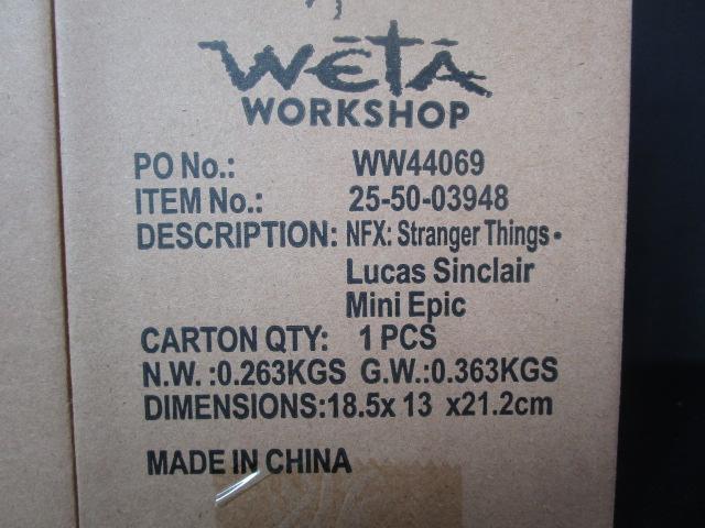 Weta ウェタ ミニエピックス/ ストレンジャー・シングス 未知の世界: ダスティン マイク ルーカス ウィル 4点セット フィギュア 新品の画像9