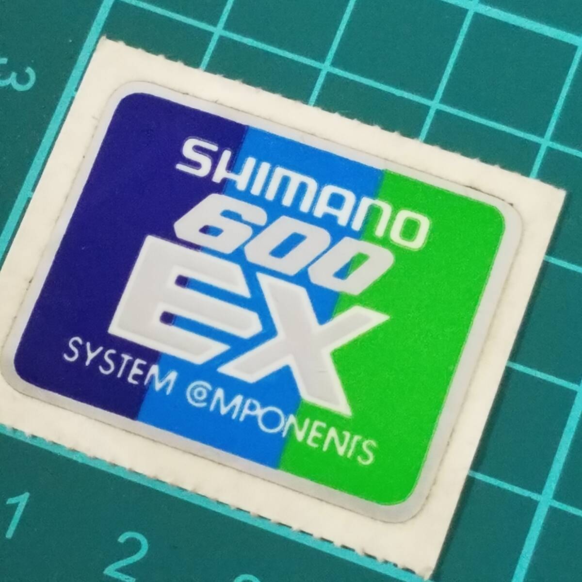 #2 SHIMANO 600 EX　シマノ シール　ステッカー　sticker　 New Old Stock (NOS)_画像4
