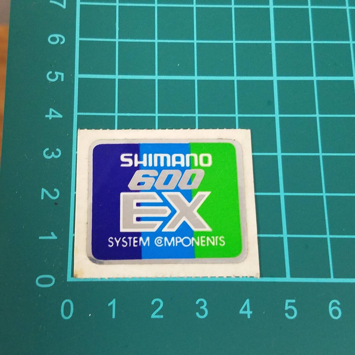 #2 SHIMANO 600 EX　シマノ シール　ステッカー　sticker　 New Old Stock (NOS)_画像7
