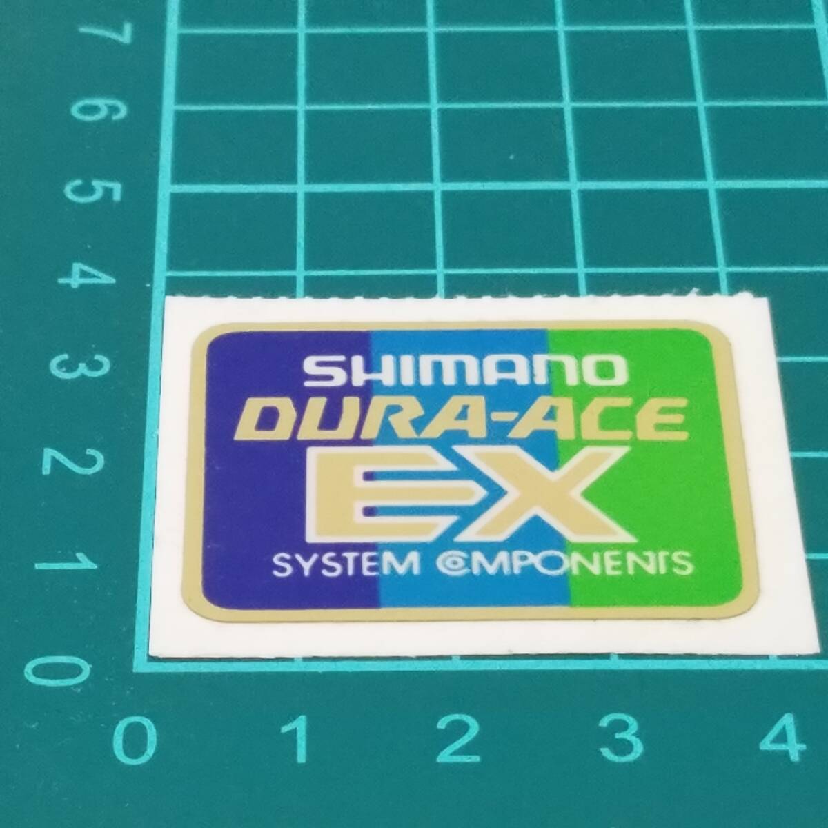 #3 SHIMANO DURA-ACE EX　シマノ　デュラエース　シール　ステッカー　sticker　 New Old Stock (NOS)_画像5
