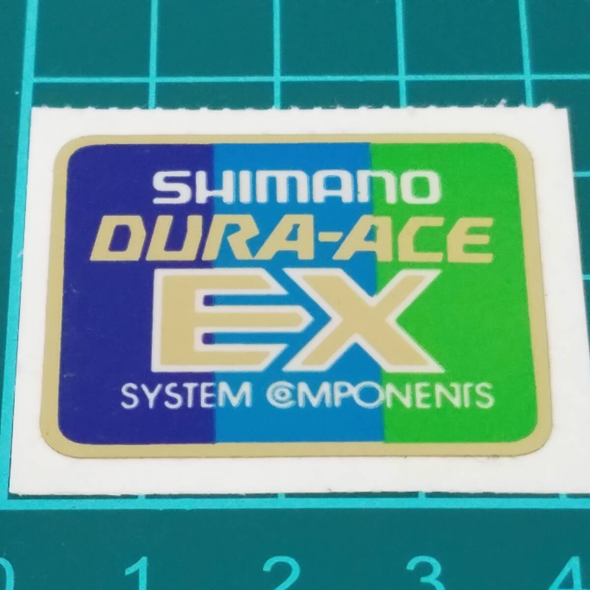 #3 SHIMANO DURA-ACE EX　シマノ　デュラエース　シール　ステッカー　sticker　 New Old Stock (NOS)_画像2