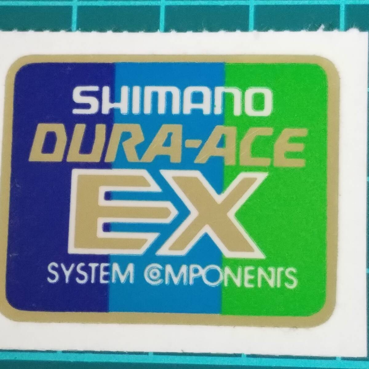 #3 SHIMANO DURA-ACE EX　シマノ　デュラエース　シール　ステッカー　sticker　 New Old Stock (NOS)_画像7