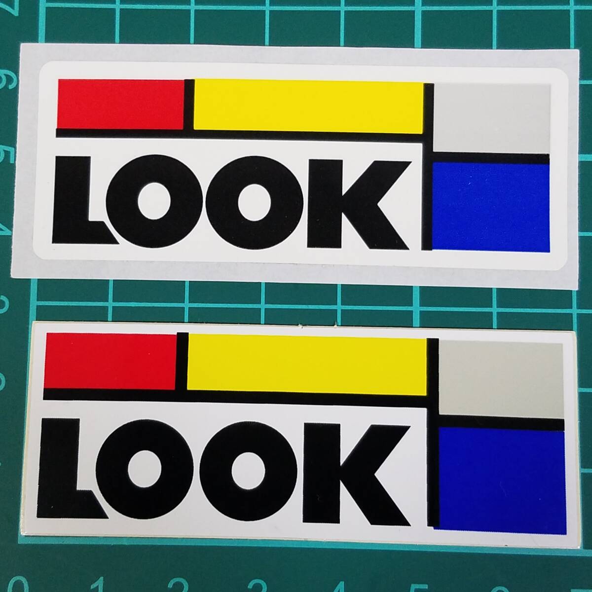 #9 LOOK 　(2枚1組)　ルック　　シール　ステッカー　sticker　 New Old Stock (NOS)_画像2