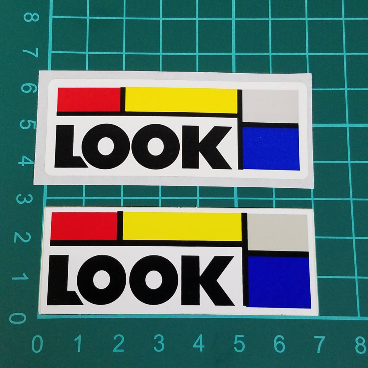 #9 LOOK 　(2枚1組)　ルック　　シール　ステッカー　sticker　 New Old Stock (NOS)_画像3