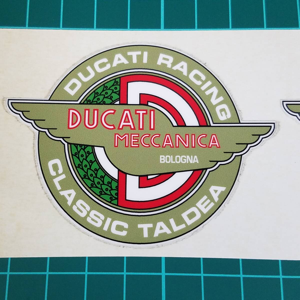 #20　DUCATI MECCANICA ドゥカティ　シール　ステッカー　sticker　New Old Stock (NOS)_画像9