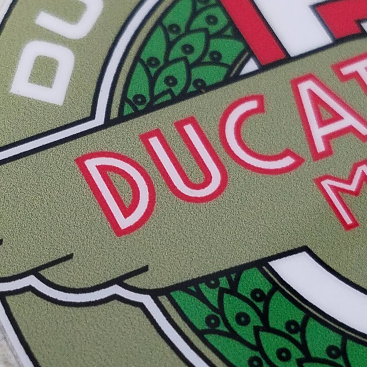 #20　DUCATI MECCANICA ドゥカティ　シール　ステッカー　sticker　New Old Stock (NOS)_画像5