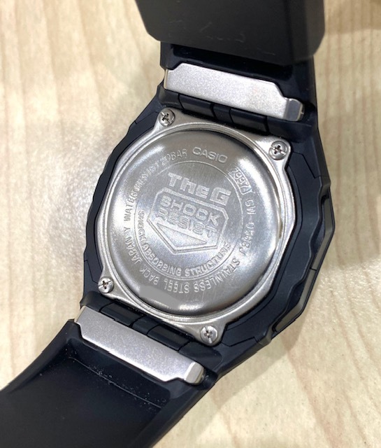 美品 稼動品 時計 腕時計 カシオ CASIO G-SHOCK Gショック GW-056BJ 最薄 八角形 電波ソーラー The Gの画像7