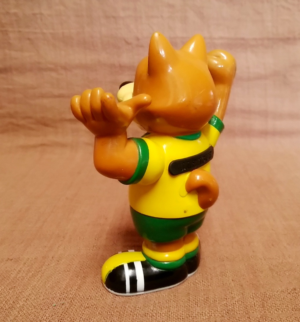  Heisei era retro that time thing J Lee g the first period Jeff city . mascot character sofvi figure total length approximately 11.2cm Jeff . soccer team doll 