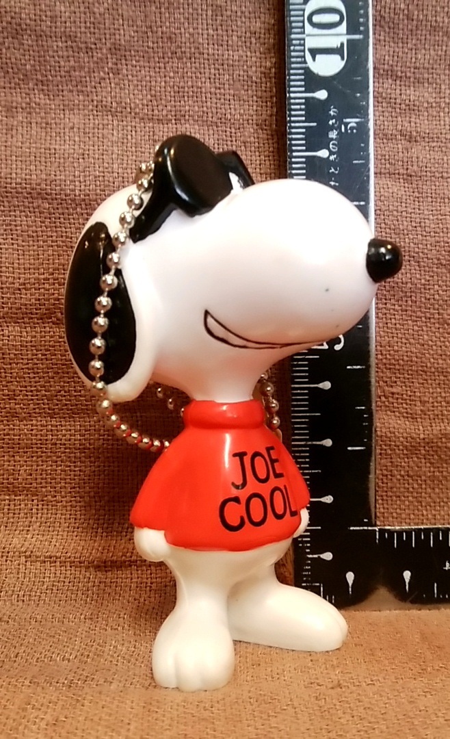 未使用 UFJ ユニバーサルスタジオジャパン SNOOPY スヌーピー フィギュア マスコット キーホルダー ジョークール JOE COOL 定形外送料220円_画像6