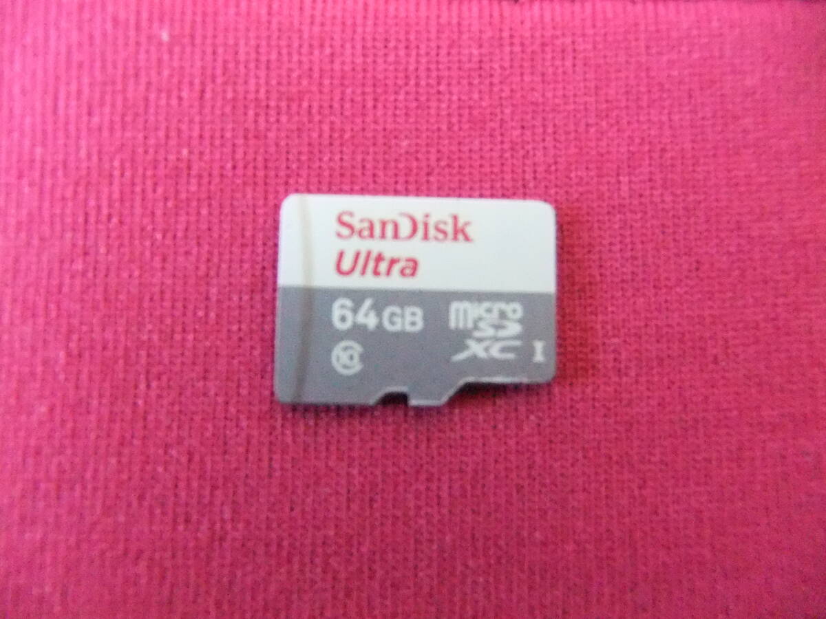 SanDisk MicroSDXC 64GB Class10 ULTRA UHS-I サンディスク マイクロSDカード_画像1