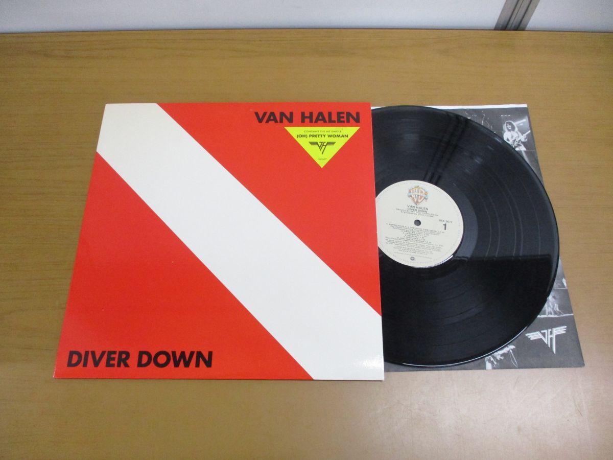 ▲01)【同梱不可】Van Halen/Diver Down/ダイヴァー・ダウン/ヴァン・ヘイレン/BSK 3677/LPレコード/US盤/米盤/ハードロック/アナログ盤/A_画像1