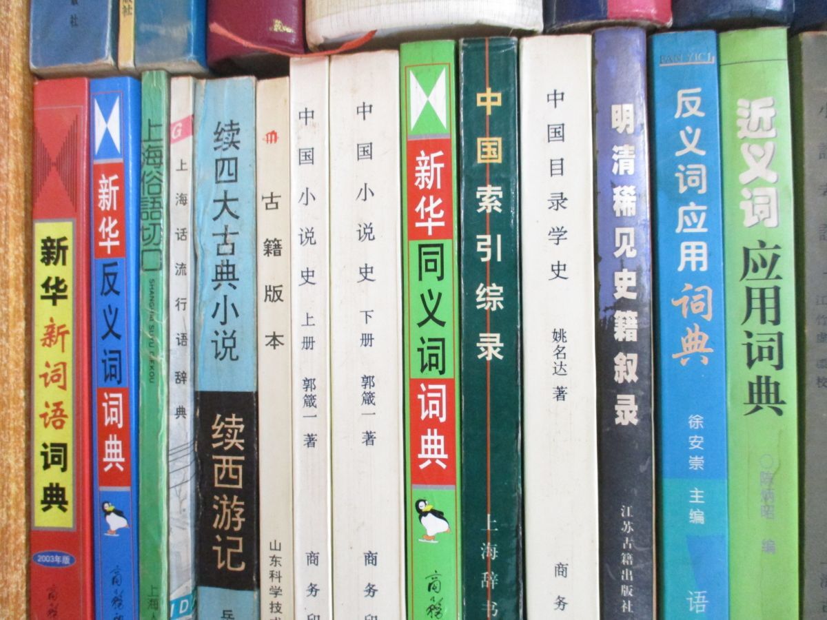 ■02)【同梱不可】中国語・中文書 まとめ売り約55冊大量セット/戯曲/演劇/漢語大字典/辞典/俗語/西遊記/言語学/文学/文芸/古典/小説/A_画像4