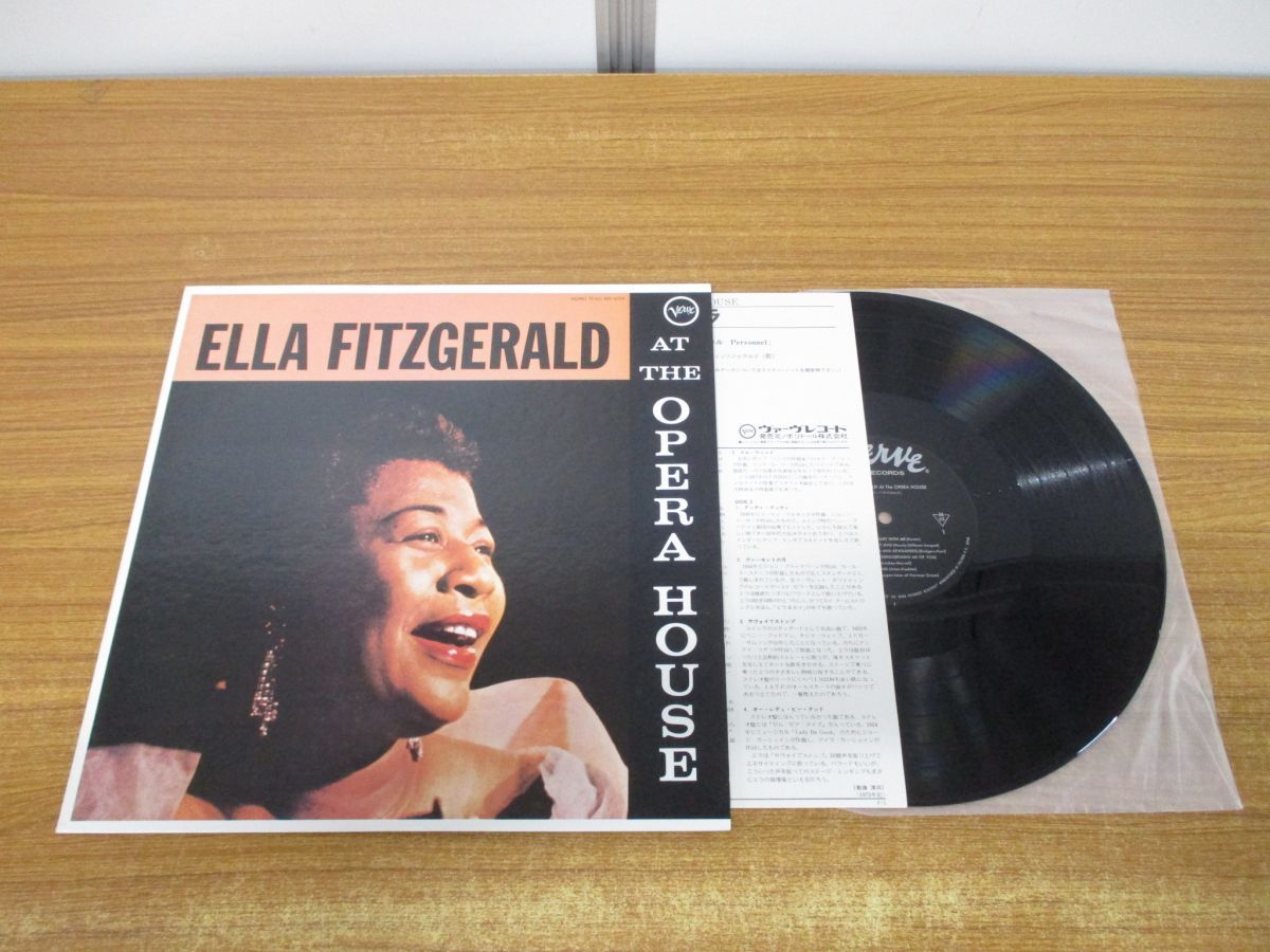 ▲01)【同梱不可】Ella Fitzgerald/At The Opera House/エラフィッツジェラルド/オペラハウスのエラ/LPレコード/国内盤/ジャズ/MV 4024/A_画像1