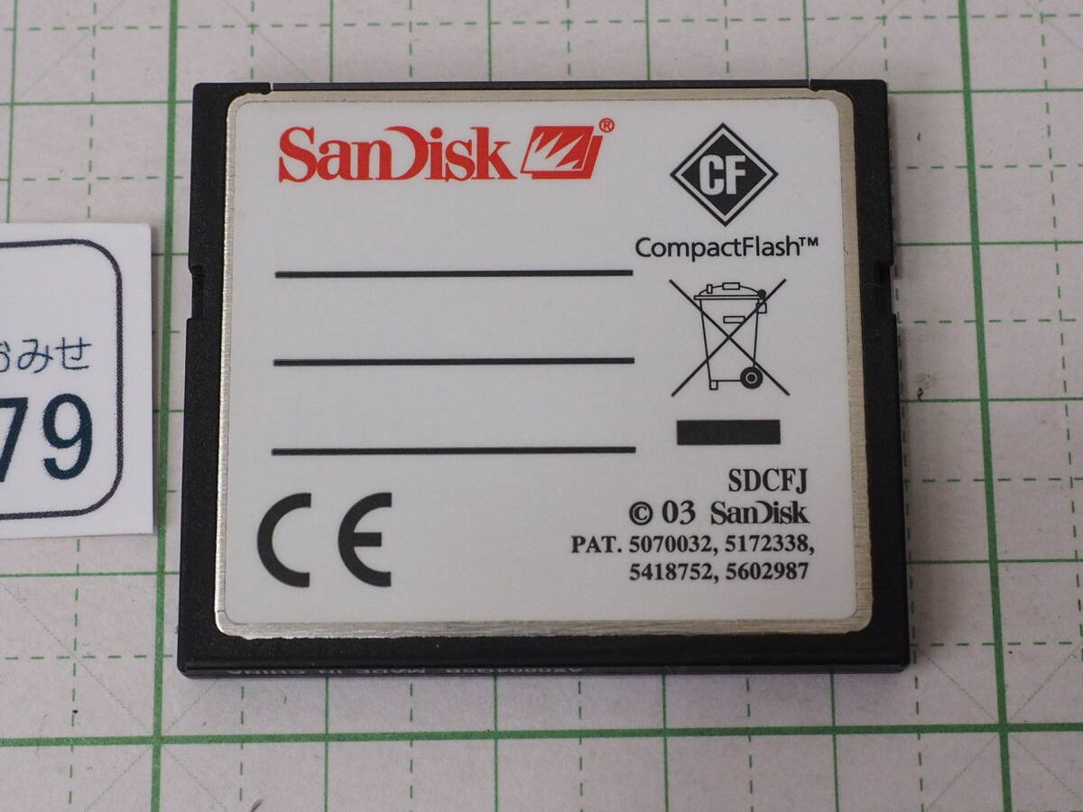 * camera 2279* CompactFlash (CF card )512MB SanDisk SanDisk Used ~iiitomo~