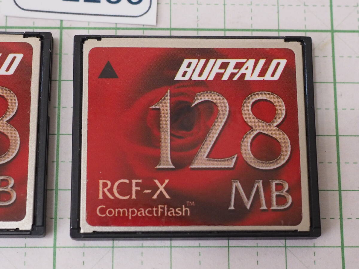 * camera 2283* CompactFlash (CF card )128MB 2 piece set (GB is not ) BUFFALO Buffalo Used ~iiitomo~