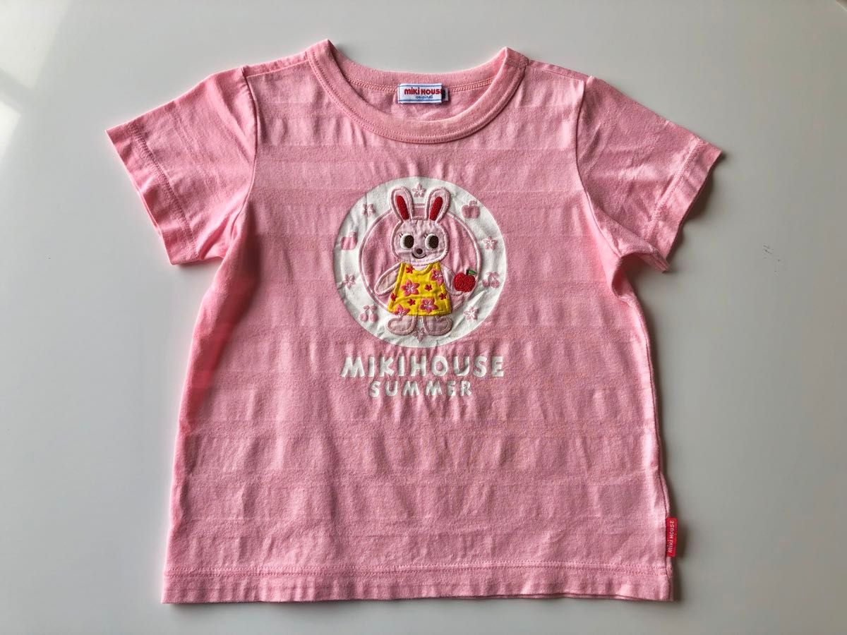 ミキハウス　うさこちゃん　半袖 Tシャツ　100　ピンク