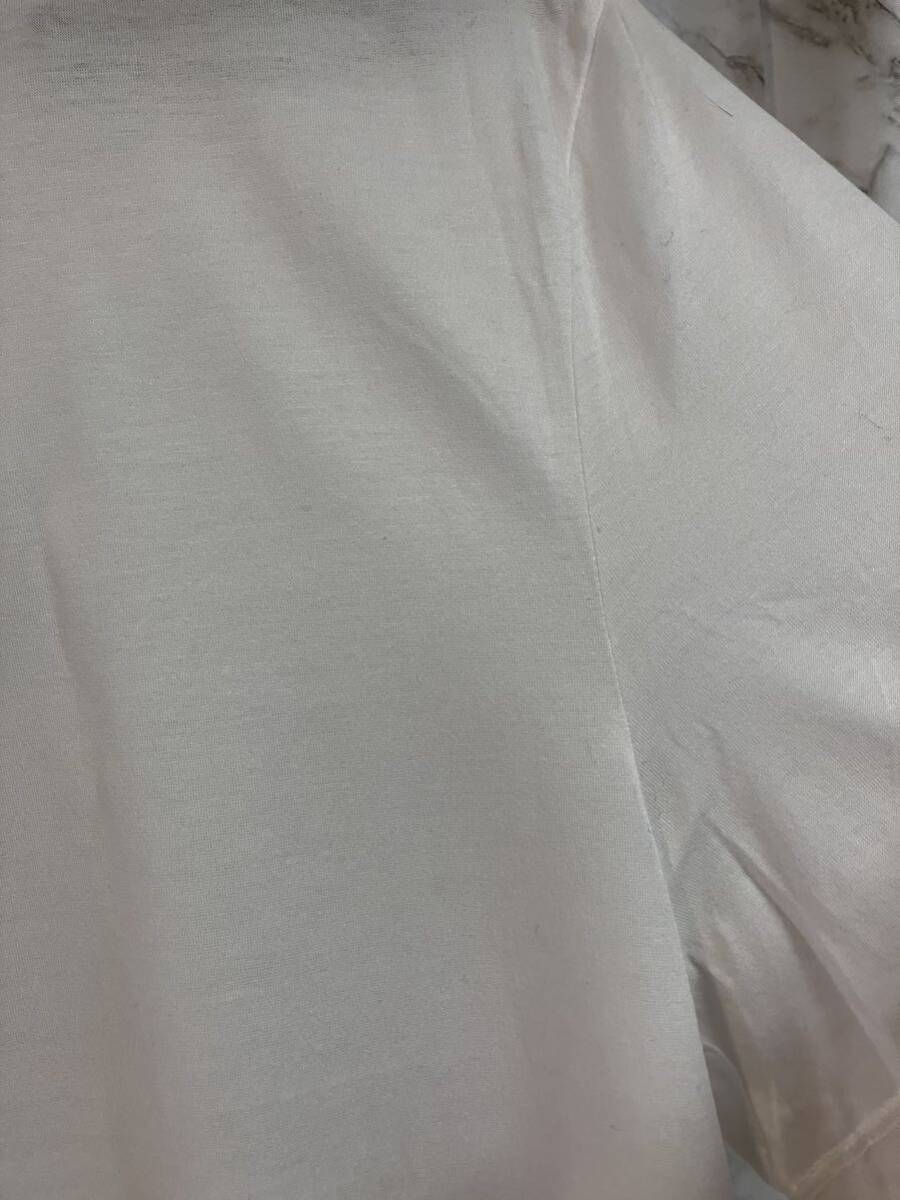 ★美品★ GIRELLI BRUNIジレッリ ブルーニ　Tシャツ ホワイト 半袖 サイズ50_画像4