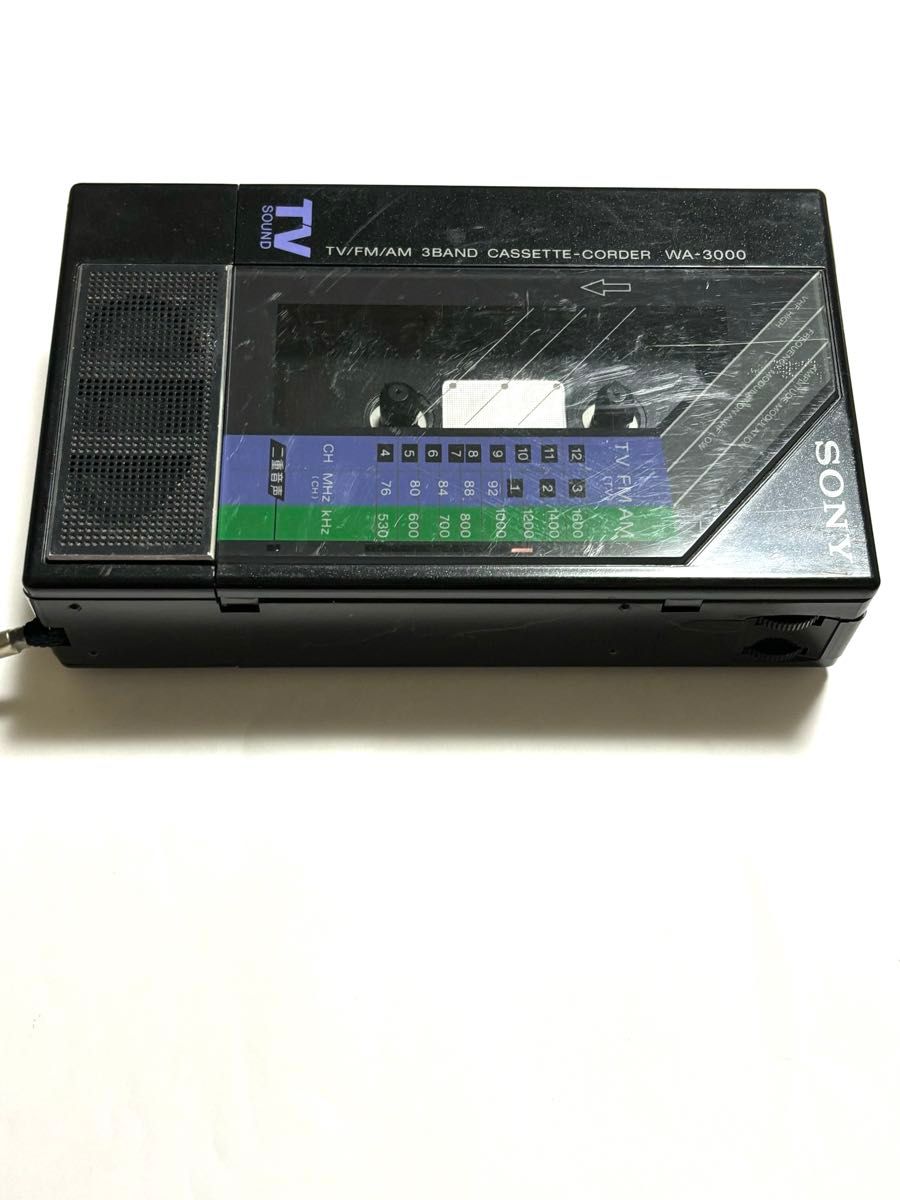 SONY カセットプレーヤー WA-3000 ジャンク品|Yahoo!フリマ(旧 SONY カセットプレーヤー WA-3000 ジャンク品|Yahoo!フリマ(旧