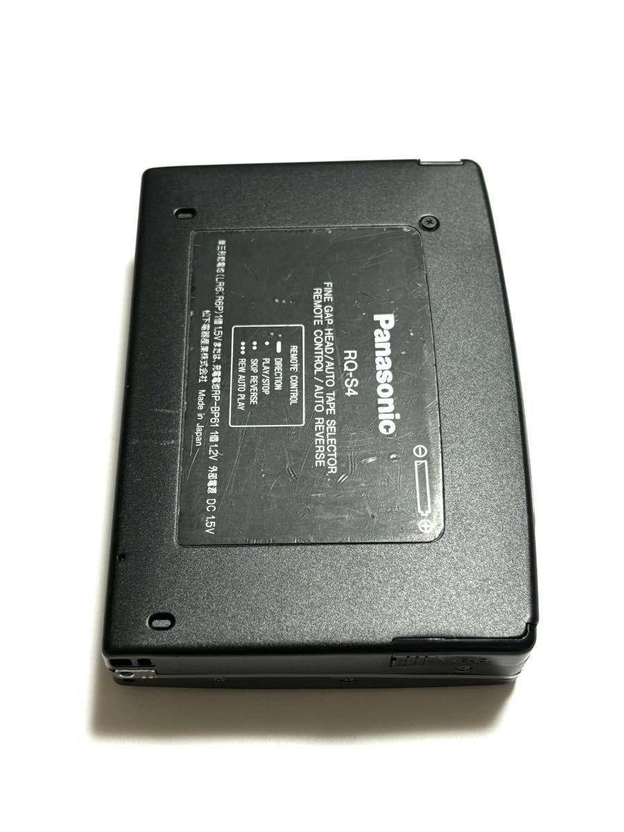 Panasonic ポータブルカセットプレーヤー RQ-S4 ジャンク品 Panasonic ポータブルカセットプレーヤー RQ-S4 ジャンク品
