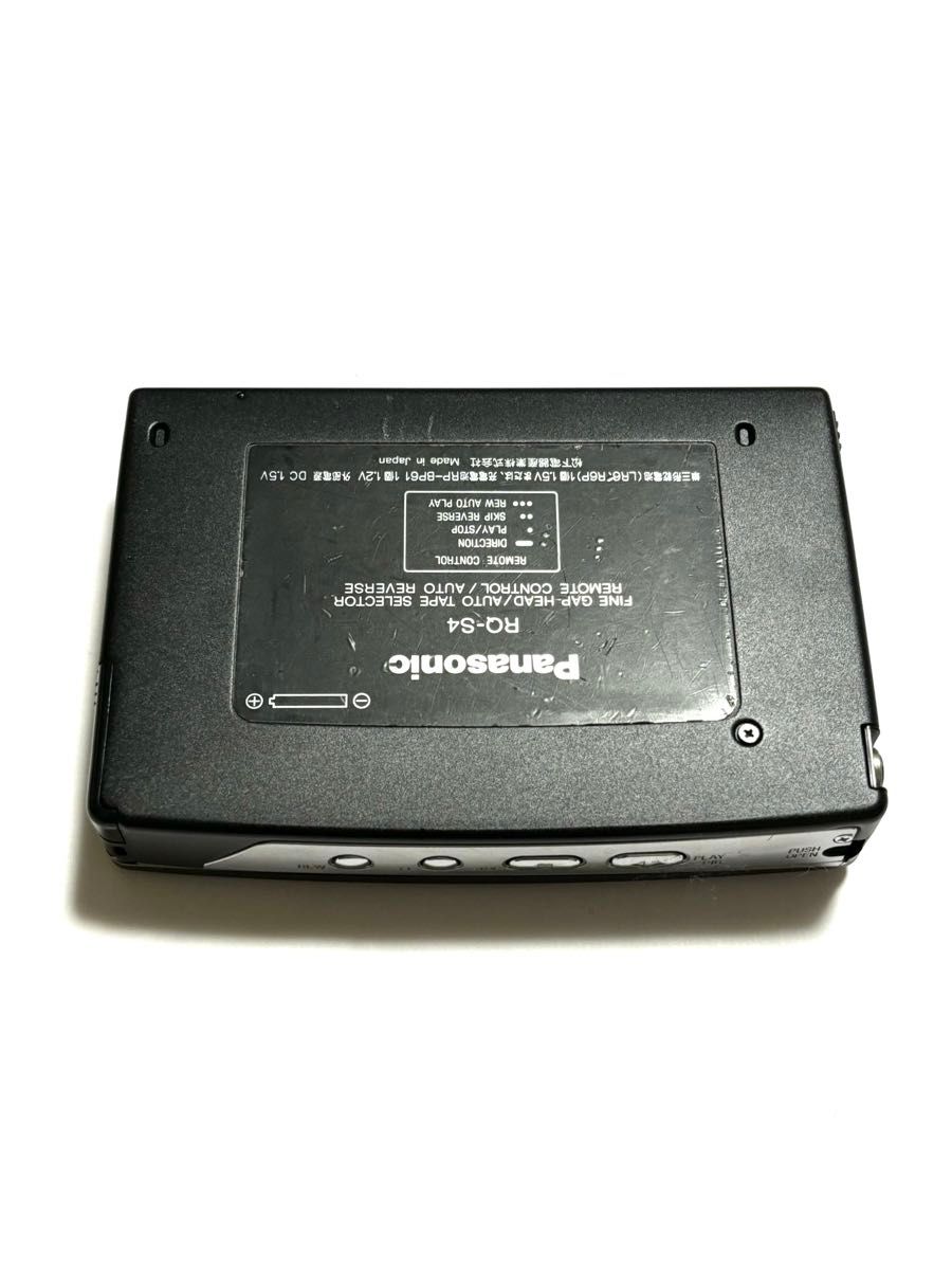 Panasonic ポータブルカセットプレーヤー RQ-S4 ジャンク品 Panasonic ポータブルカセットプレーヤー RQ-S4 ジャンク品