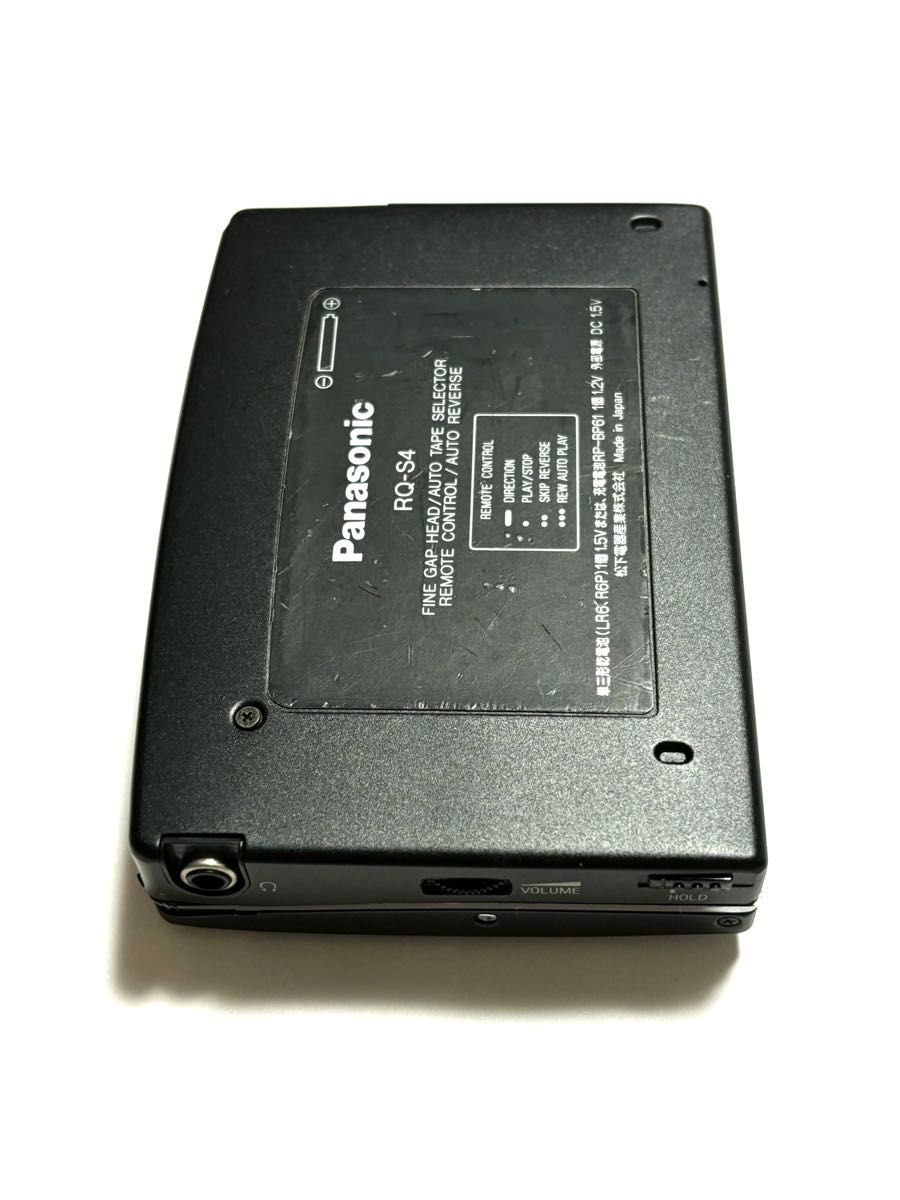 Panasonic ポータブルカセットプレーヤー RQ-S4 ジャンク品 Panasonic ポータブルカセットプレーヤー RQ-S4 ジャンク品