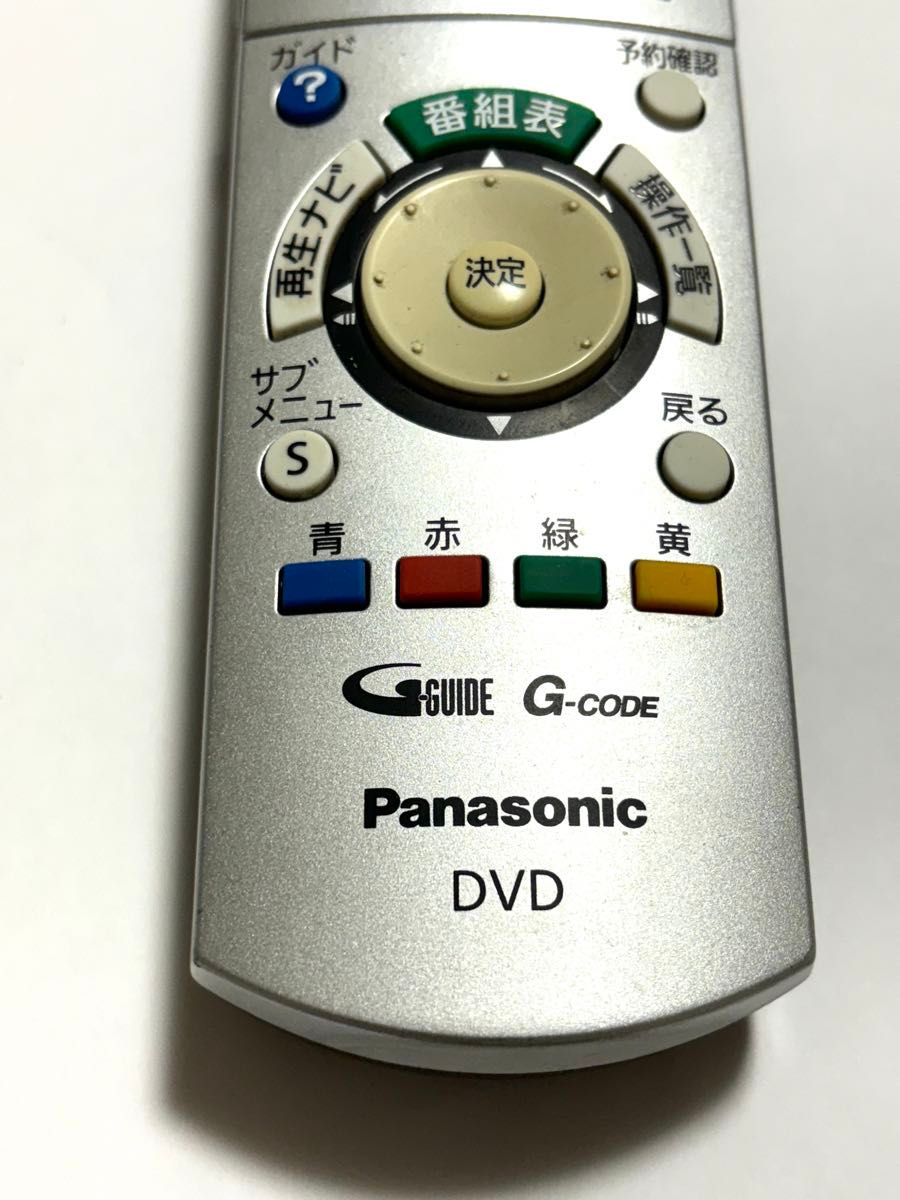 Panasonic リモコン　EUR7658YE0 動作品③