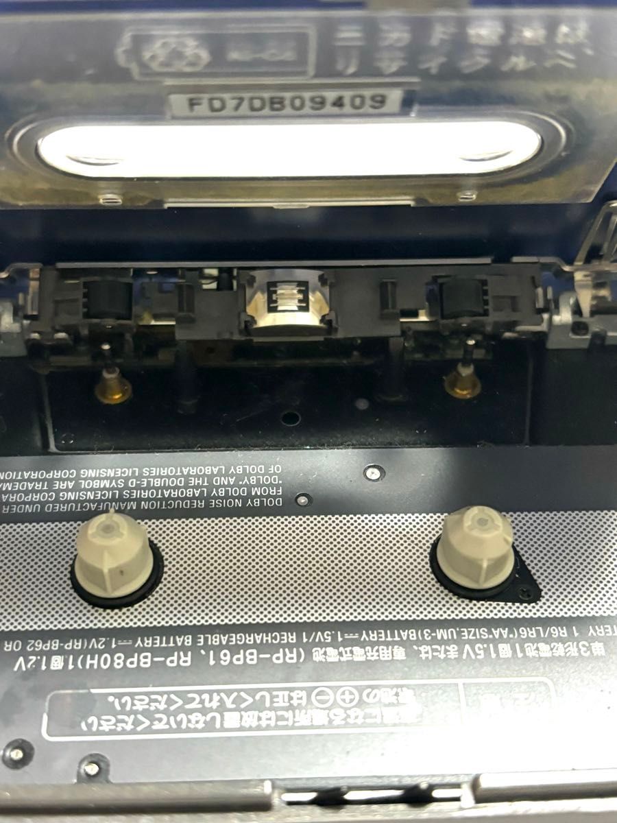 Panasonic ポータブルカセットプレーヤー　RQ-SX20 ジャンク品