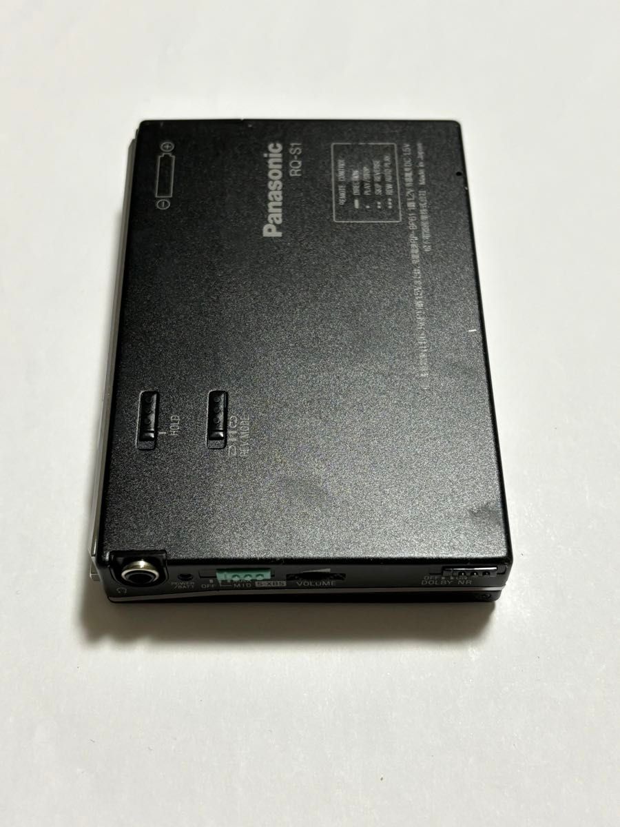 Panasonic ポータブルカセットプレーヤー　RQ-S1 ジャンク品
