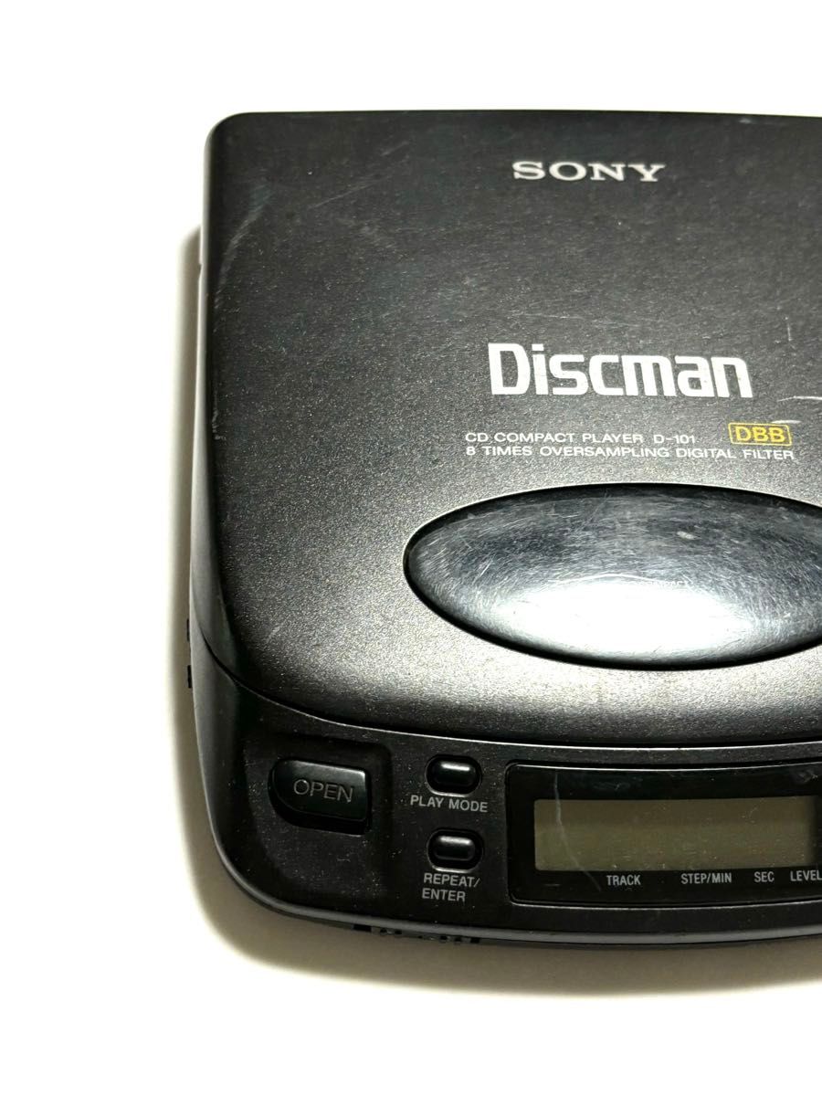 SONY Discman ポータブルCDプレーヤー　D-101 ジャンク品