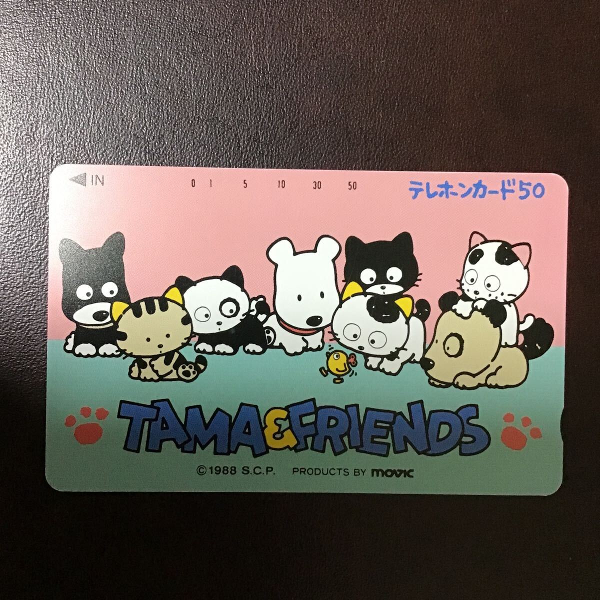 ◎★ TAMA＆FRIENDS　☆テレカ☆未使用☆５０度数☆（B)Q16_画像1