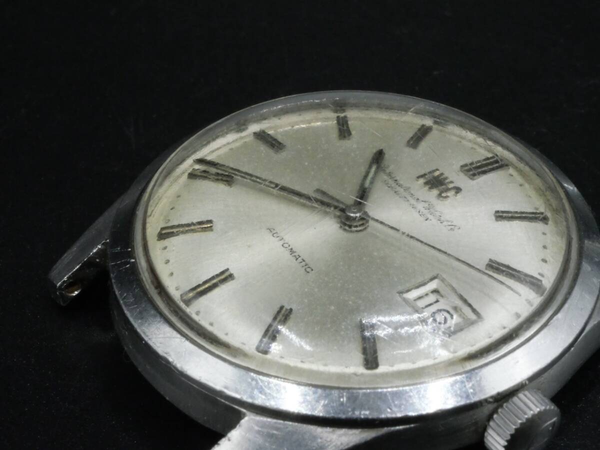  IWC SCHAFFHAUSEN シャフハウゼン 腕時計 オールドインター Ref.817A デイト 自動巻き メンズ 稼働 ケースのみの画像7
