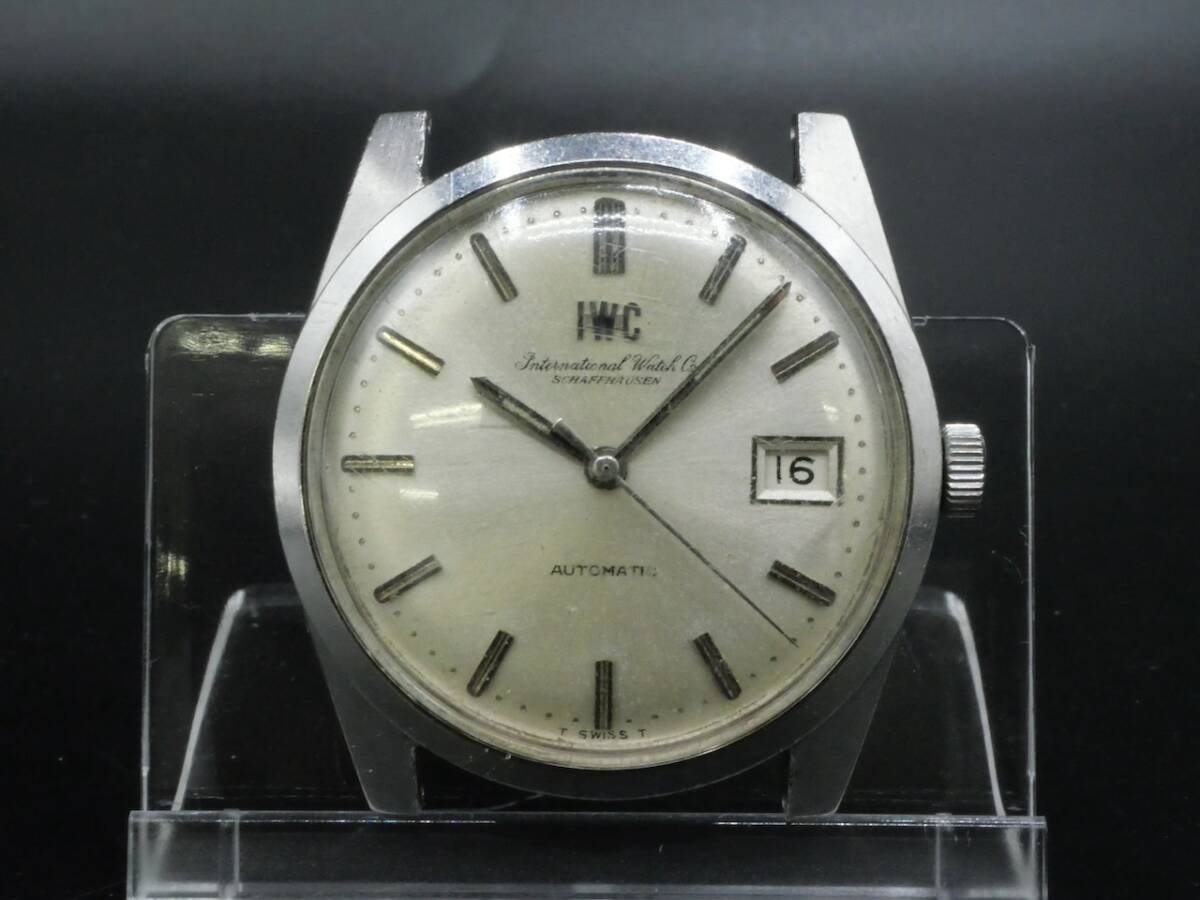  IWC SCHAFFHAUSEN シャフハウゼン 腕時計 オールドインター Ref.817A デイト 自動巻き メンズ 稼働 ケースのみの画像1