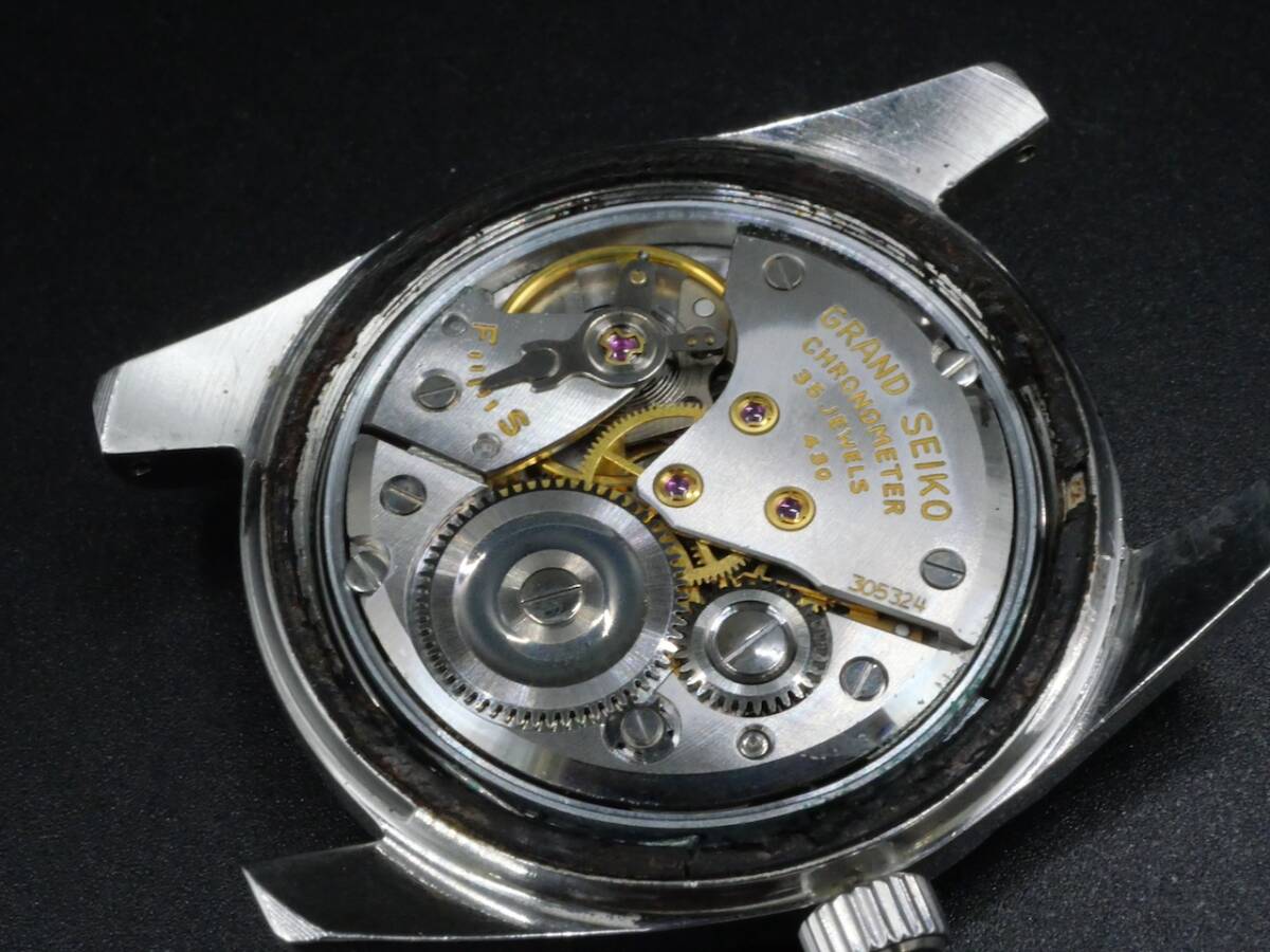 Grand Seiko グランド セイコー GS Ref43999 メンズ 腕時計 手巻き 35石 クロノメーター メダリオン ケースのみの画像8