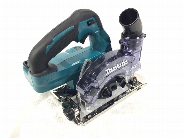 ☆極美品☆ makita マキタ 18V 125ｍｍ 充電式防じんマルノコ KS514D ケース付き コードレスマルノコ 防塵 89879の画像4