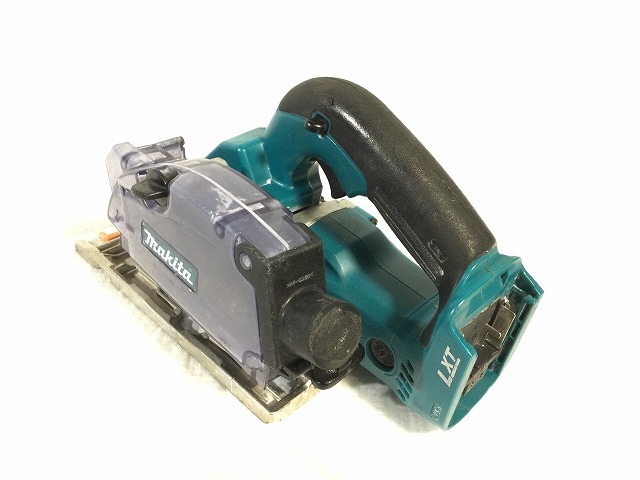 ☆中古品☆makita マキタ 125mm 14.4V 充電式防じんマルノコ KS521D 丸ノコ 切断機 バッテリー1個 充電器1個付 90522_画像4