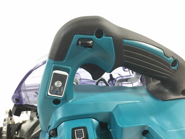 ☆未使用品☆makita マキタ 18V 125mm 充電式防じんマルノコ KS513DZ 本体のみ 青/ブルー 切断機 90452_画像8