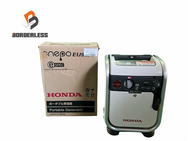 * unused goods *HONDA Honda enepoenepo sinusoidal wave inverter installing generator EU9iGB compressed gas cylinder cassette type inverter generator 90808