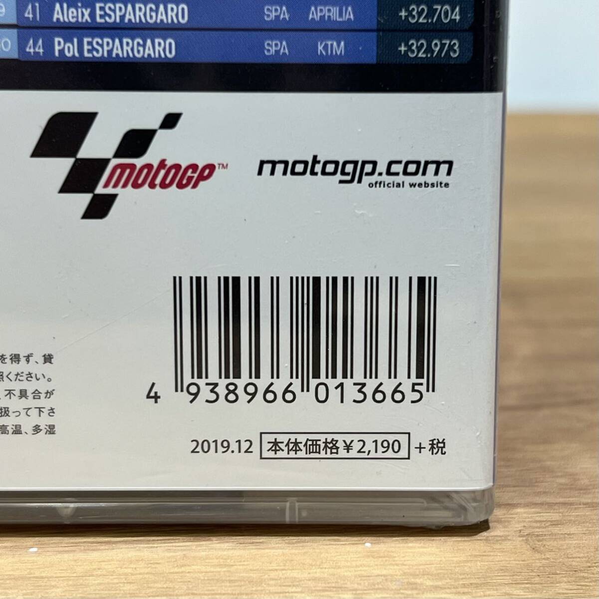 2019 MotoGP　公式　DVD　Round19 バレンシアGP 《送料無料》　_画像5