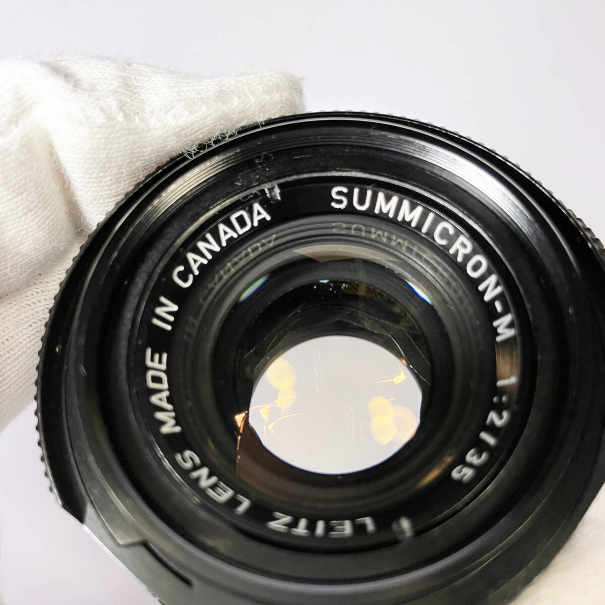 Leica ライカ LEITZ SUMMICRON-M 35mm F2 7枚玉_画像4