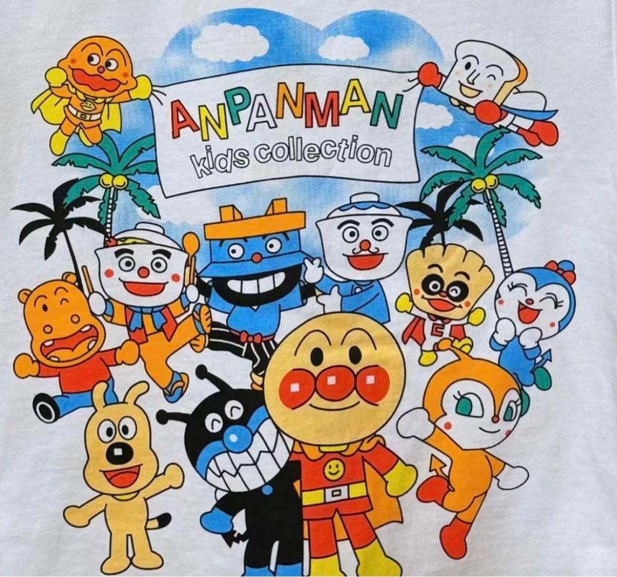 【新品】アンパンマン　子供Tシャツ　半袖　90 